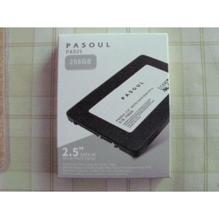 PASOUL　2.5inch　256GB　SSD(PC周辺機器)