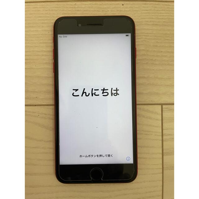 iPhone8Plus PRODUCT RED 256GB ジャンクスマートフォン/携帯電話