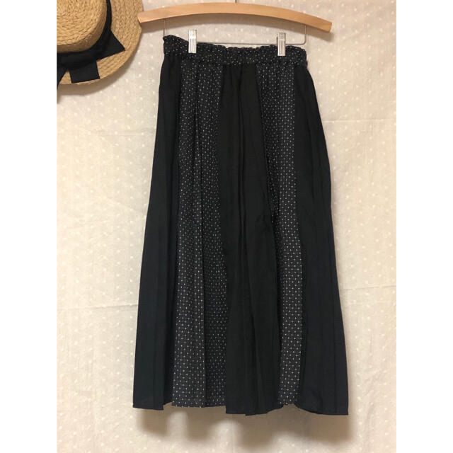 SM2(サマンサモスモス)のSM2 ドットジャガード切替スカート レディースのスカート(ロングスカート)の商品写真