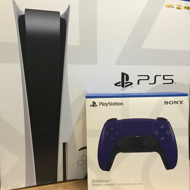 SONY PlayStation5 CFI-1100A01本体他 エンタメ/ホビーのゲームソフト/ゲーム機本体(家庭用ゲーム機本体)の商品写真