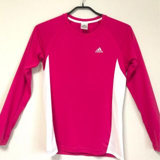 アディダス(adidas)の再値下げ！【adidas/アディダス 】 ★長袖シャツ　レディースLサイズ(トレーニング用品)