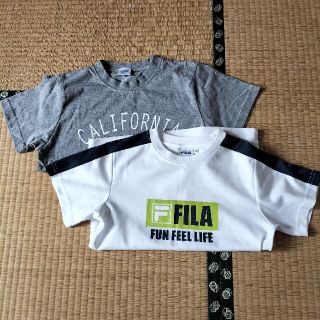 フィラ(FILA)の150 まとめ売り2枚　FILA アウトドア(Tシャツ/カットソー)