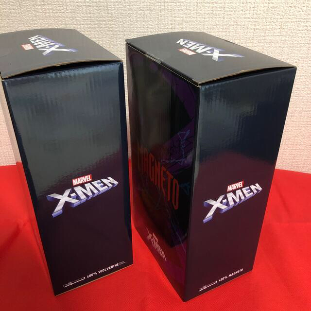 【即購入大歓迎】MARVEL『X-MEN』 Happyくじ「BE@RBRICK ハンドメイドのおもちゃ(フィギュア)の商品写真