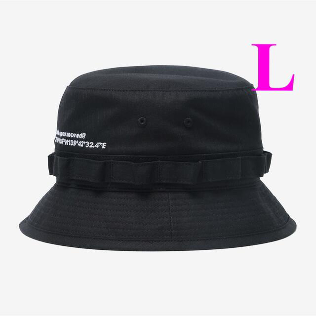 WTAPS 22SS JUNGLE 02 HAT RIPSTOP ブラック Lメンズ