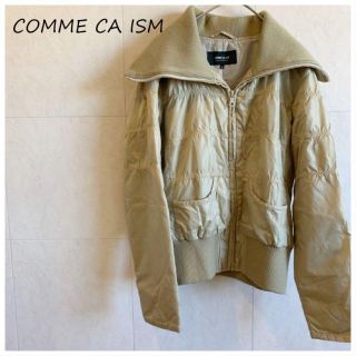 コムサイズム(COMME CA ISM)のコムサイズム　ベージュ薄手ブルゾン　ジャケット(ブルゾン)