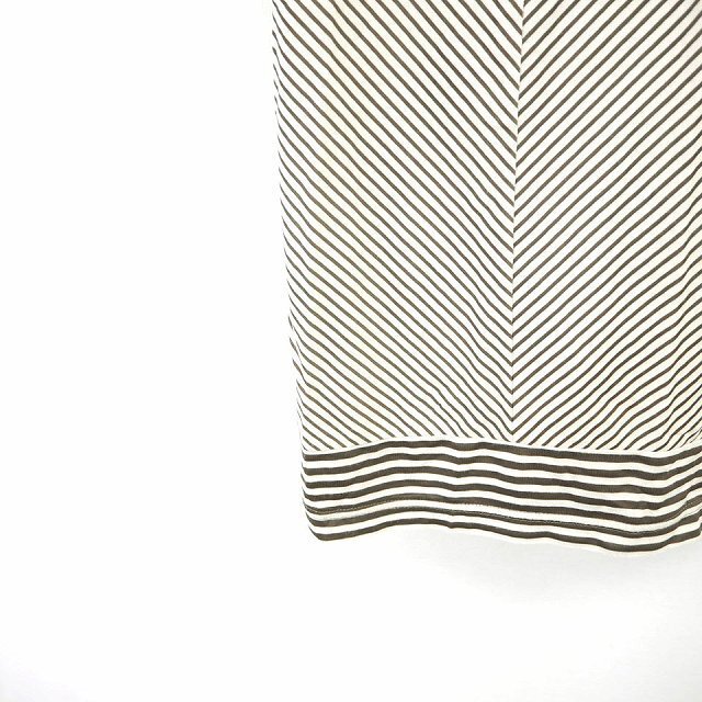 CROLLA(クローラ)のクローラ crolla Tシャツ カットソー ボーダー スクエアネック フレンチ エンタメ/ホビーのコスプレ(その他)の商品写真