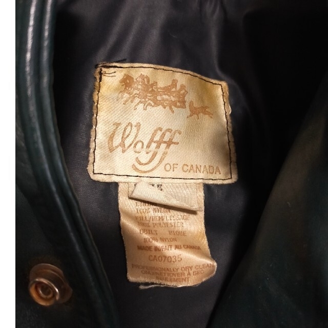 schott(ショット)のvintage leather jacket メンズのジャケット/アウター(レザージャケット)の商品写真