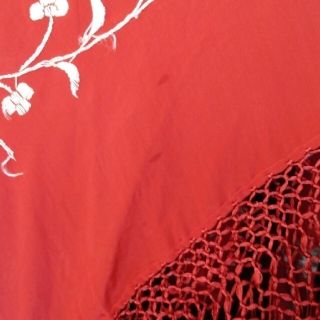 スペイン製 マントン フラメンコショール シルクの通販 by NNPmama's