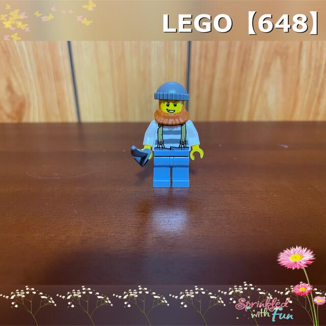 Lego(レゴ)のLEGO ミニフィグ 警察 犯人 悪党 囚人【648】 エンタメ/ホビーのエンタメ その他(その他)の商品写真