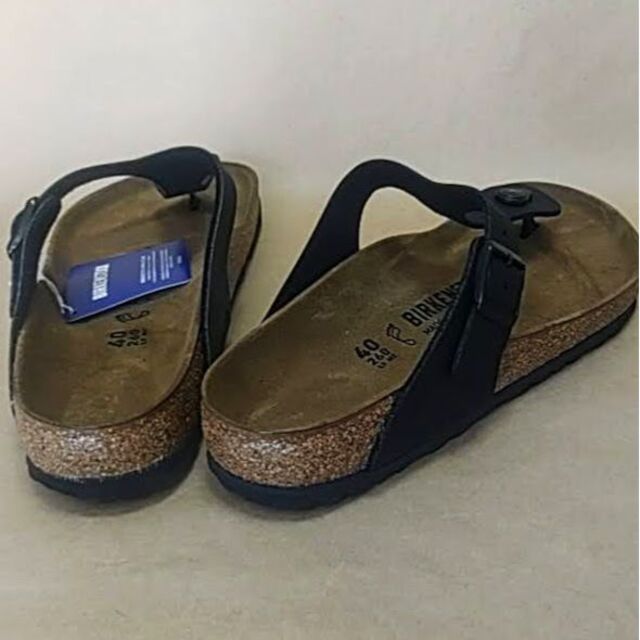 Birkenstock Gizeh ギゼ 黒 EU35≒23.0㎝ ドイツ製 - サンダル