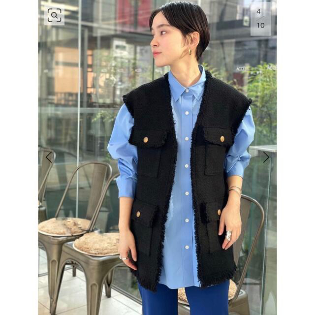 ☆maacoさま専用☆【LESSAGE】GIOLICA ツイードベスト | www.jarussi