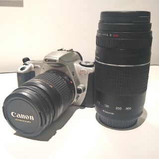 キヤノン(Canon)の【グリーン様専用】Canon EOS KISS3　レンズキット(フィルムカメラ)