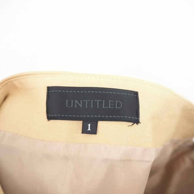 UNTITLED(アンタイトル)のアンタイトル UNTITLED スカート タイト ひざ丈 リボン 薄手 サイドジ エンタメ/ホビーのコスプレ(その他)の商品写真
