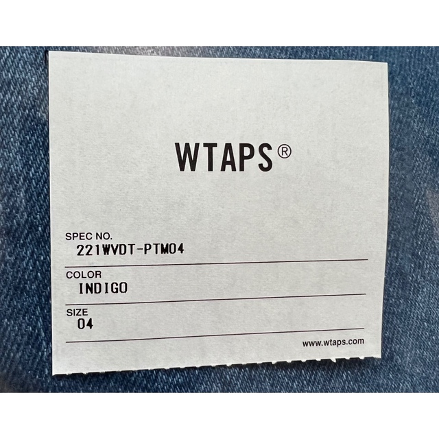 22AW wtaps TUCK TROUSERS RAPO.TWILL グレー