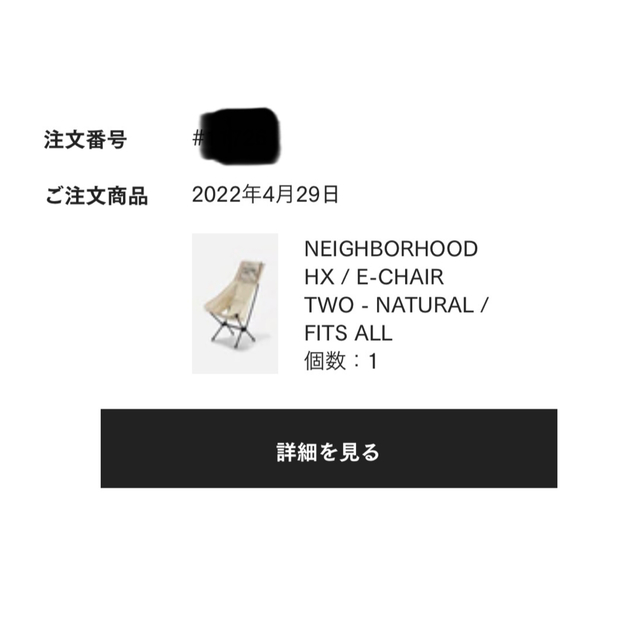 NEIGHBORHOOD HX / E-CHAIR TWO Helinoxコラボ