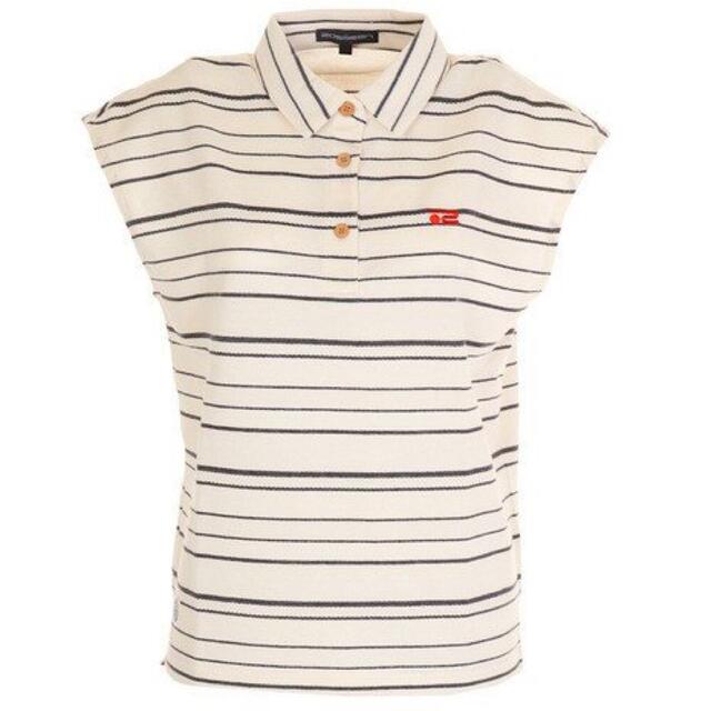 ROSASEN(ロサーゼン)のRosasen ゴルフウェア ポロシャツ レディース ボーダー半袖シャツ スポーツ/アウトドアのゴルフ(ウエア)の商品写真