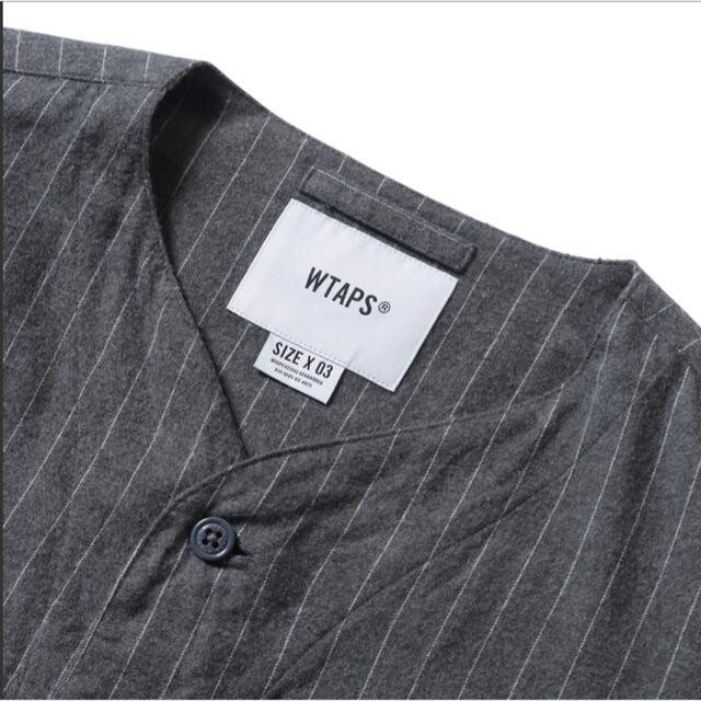 W)taps - WTAPS 2022SS LEAGUE LS SHIRT WHITE XLサイズの通販 by でぶ