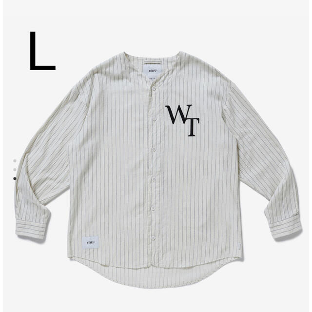 WTAPS LEAGUE / LS / COTTON. FLANNEL ホワイト