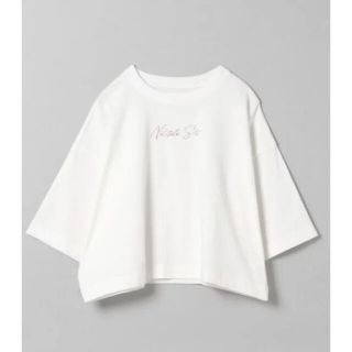 ジーナシス(JEANASIS)のニュアンスロゴTEE(Tシャツ(半袖/袖なし))