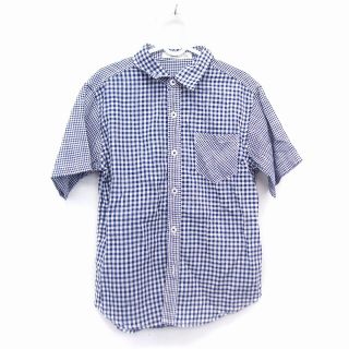 エムピーエス(MPS)のエムピーエス MPS 子供服 シャツ ブラウス 半袖 コットン 綿 ギンガムチェ(その他)