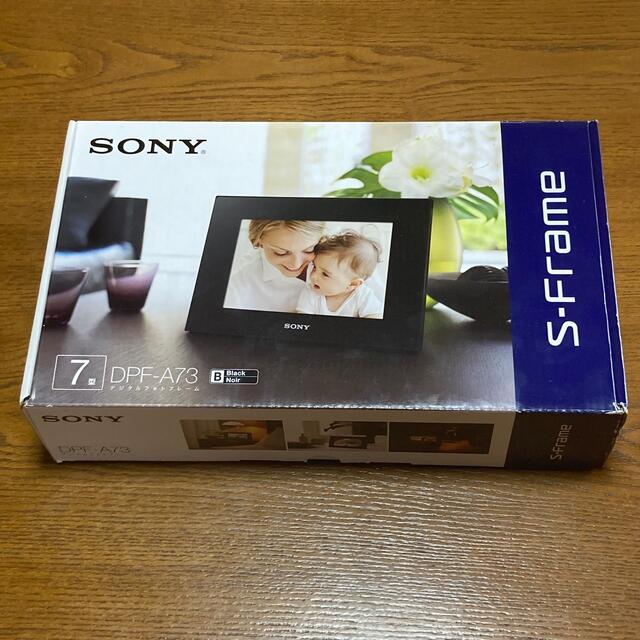 SONY(ソニー)のSONY DPF-A73(ブラック) デジタルフォトフレーム インテリア/住まい/日用品のインテリア小物(フォトフレーム)の商品写真