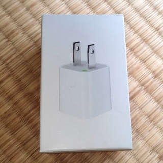 アップル(Apple)のアップル Apple USB電源アダプタ(ケーブル２種類付き)(バッテリー/充電器)