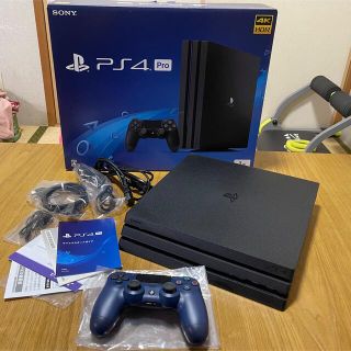 ソニー(SONY)のSONY PlayStation4 Pro 本体 CUH-7100BB01(家庭用ゲーム機本体)