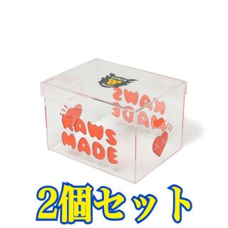 2個セット HUMAN MADE × KAWS ACRYLIC FILE BOX(ケース/ボックス)