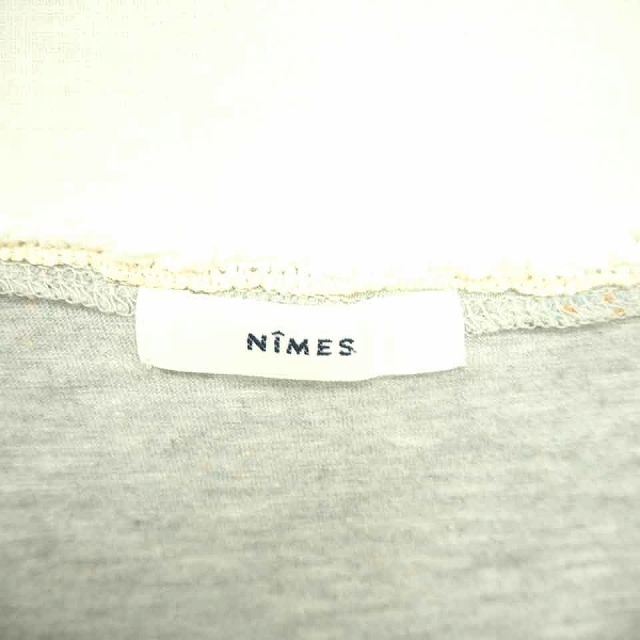 NIMES(ニーム)のニーム NIMES カットソー Tシャツ 丸首 ドット 総柄 綿 コットン 半袖 エンタメ/ホビーのコスプレ(その他)の商品写真