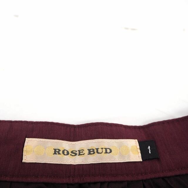 ROSE BUD(ローズバッド)のローズバッド ROSE BUD スカート ボトムス フレア ミニ ひざ丈 1 ワ エンタメ/ホビーのコスプレ(その他)の商品写真