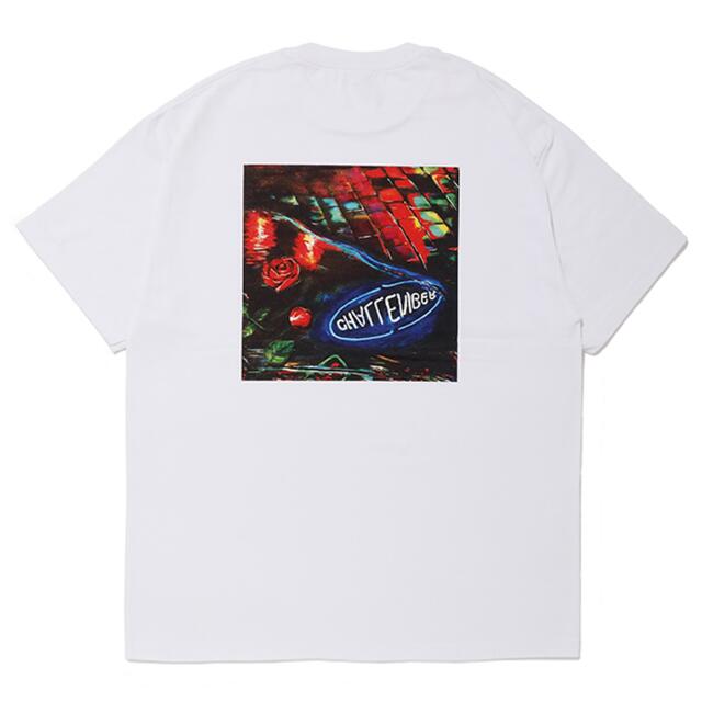 L CHALLENGER PUDDLE TEE ホワイト - Tシャツ/カットソー(半袖/袖なし)