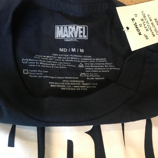 MARVEL(マーベル)のマーベルヒーロージュニアTシャツ【新品未使用タグ付き】 キッズ/ベビー/マタニティのキッズ服男の子用(90cm~)(Tシャツ/カットソー)の商品写真