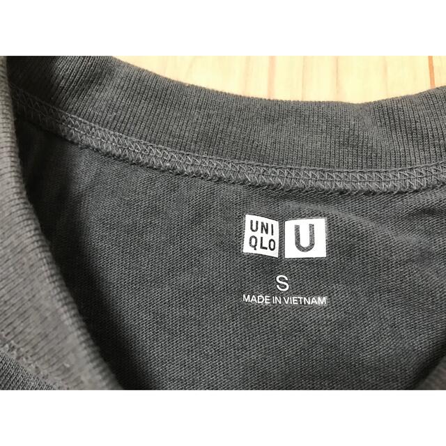 UNIQLO(ユニクロ)の【UNIQLO U】クルーネックTシャツ　グレー メンズのトップス(Tシャツ/カットソー(半袖/袖なし))の商品写真