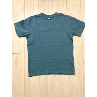 ユニクロ(UNIQLO)の【UNIQLO U】クルーネックTシャツ　グレー(Tシャツ/カットソー(半袖/袖なし))