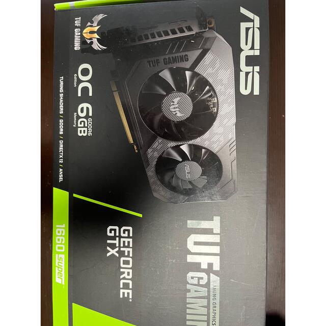 PC/タブレットGEFORCE GTX 1660 super asus 6GB