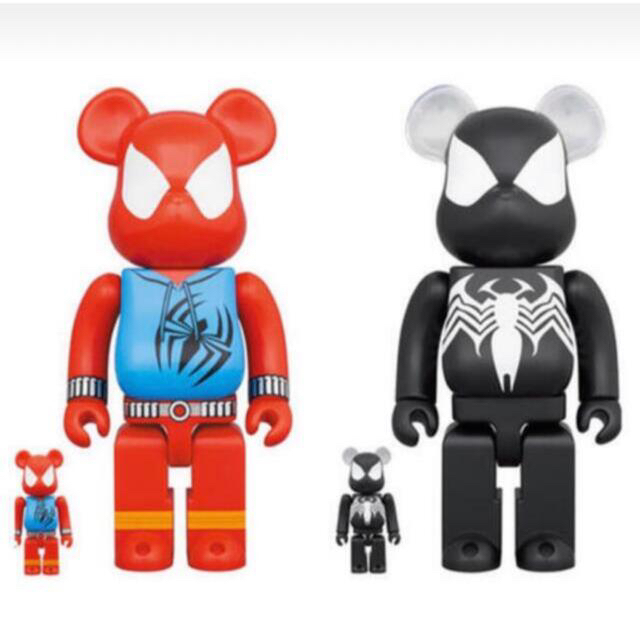 BE@RBRICK SCARLET SPIDER 100％ & 400％