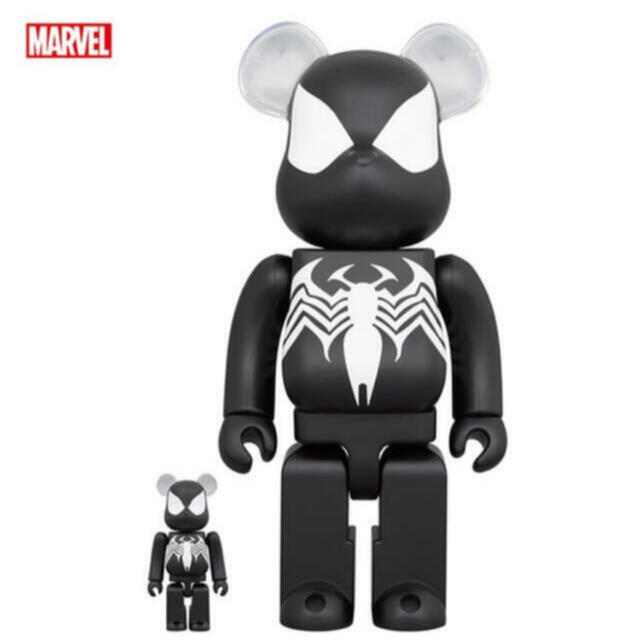 エンタメ/ホビーBE@RBRICK SPIDER-MAN BLACK COSTUME 400