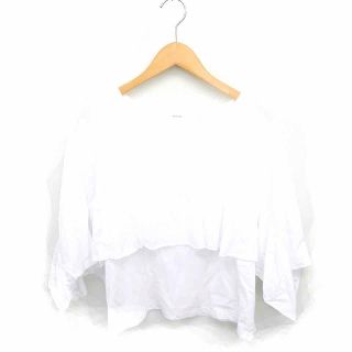 ニコアンド(niko and...)のニコアンド Niko and.. カットソー Tシャツ ボートネック フリル 薄(その他)