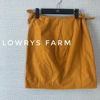 ローリーズファーム(LOWRYS FARM)のローリーズファーム サイドリボン ミニスカート M(ミニスカート)