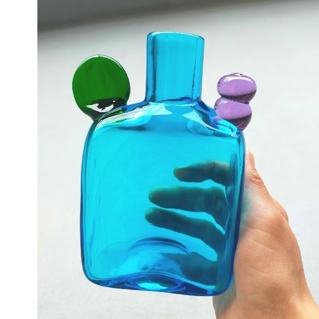 iittala(イッタラ)のOiva Toikka　Pompom Bottle N526 　オイバ・トイッカ インテリア/住まい/日用品のインテリア小物(置物)の商品写真