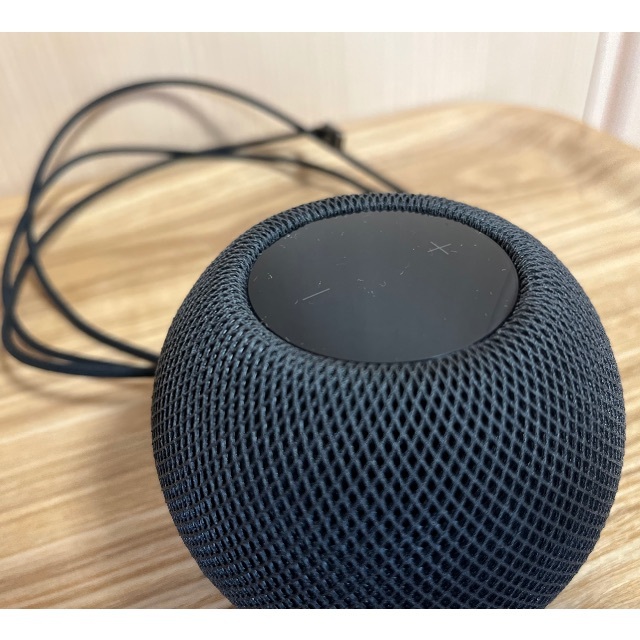 Apple(アップル)のApple HomePod mini  [ホームポッドミニスペースグレイ] スマホ/家電/カメラのオーディオ機器(スピーカー)の商品写真