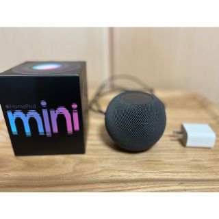 アップル(Apple)のApple HomePod mini  [ホームポッドミニスペースグレイ](スピーカー)