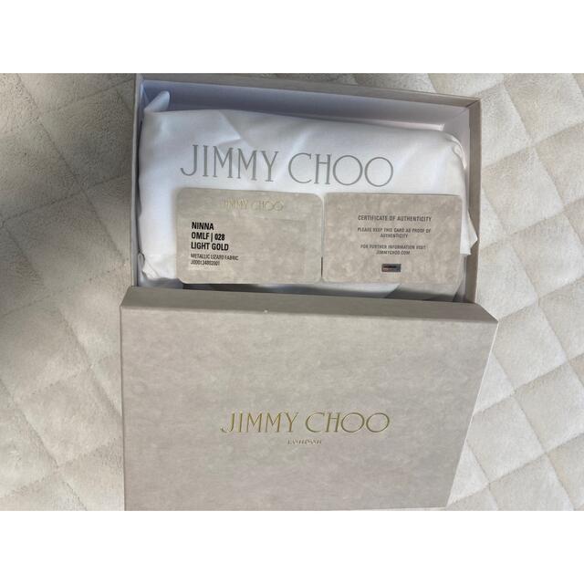 JIMMY CHOO(ジミーチュウ)のJIMMY CHOO 財布ゴールド レディースのファッション小物(財布)の商品写真