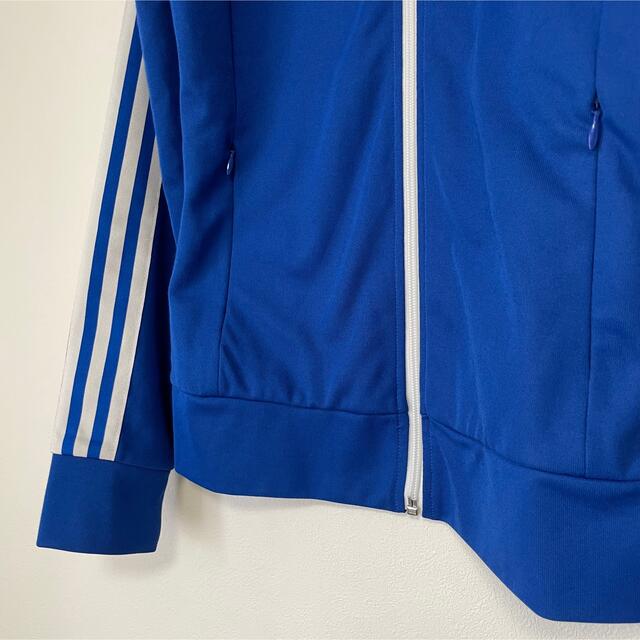 adidas アディダス ジャージ トラックジャケット ブルー トレフォイル 青 3