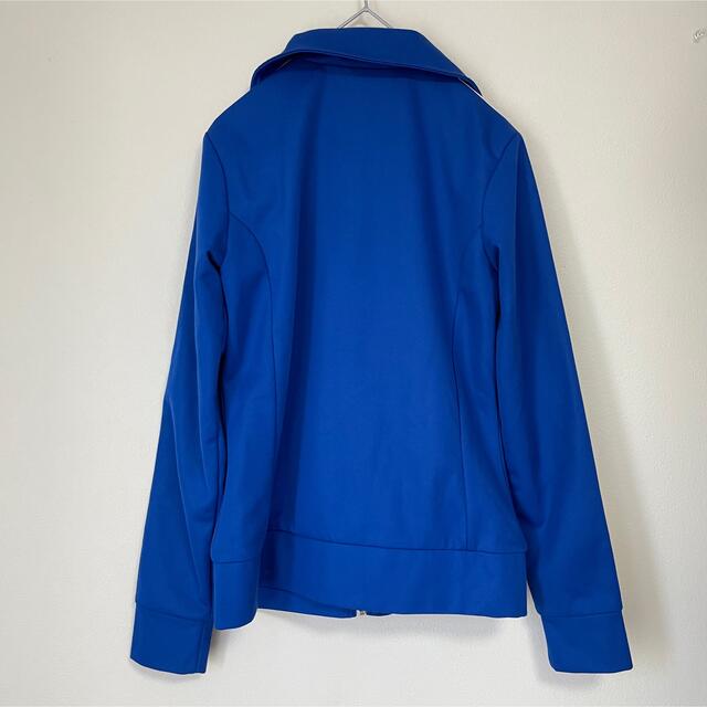 adidas アディダス ジャージ トラックジャケット ブルー トレフォイル 青 4