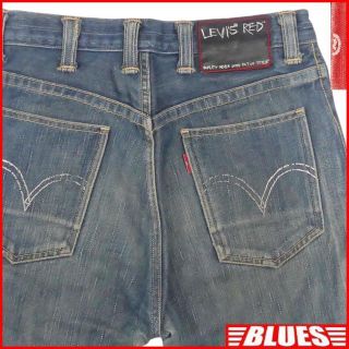 リーバイス(Levi's)のリーバイスレッド W28 ジーンズ ジーパン デニム古着メンズスリムSJ1189(デニム/ジーンズ)