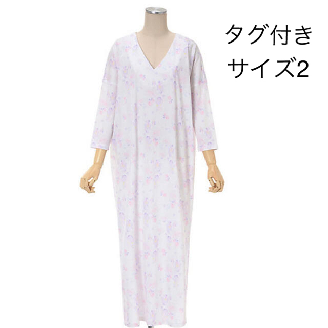 【新品タグ付き】Floral Printed Cotton Dress サイズ2