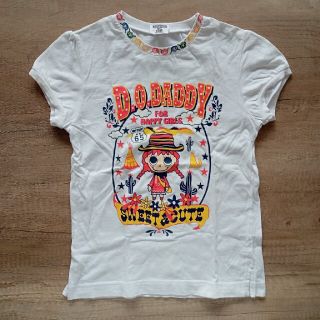 ダディオーダディー(daddy oh daddy)のダディ子ちゃん　Tシャツ　130cm 最終値下げ(Tシャツ/カットソー)