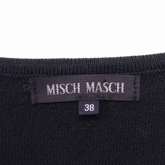 MISCH MASCH(ミッシュマッシュ)のミッシュマッシュ MISCH MASCH ニット セーター ビーズ装飾 丸首 半 エンタメ/ホビーのコスプレ(その他)の商品写真