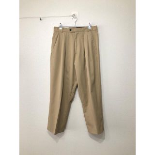 ジルサンダー(Jil Sander)のlownn Double Pleated Trousers 48 スラックス(スラックス)